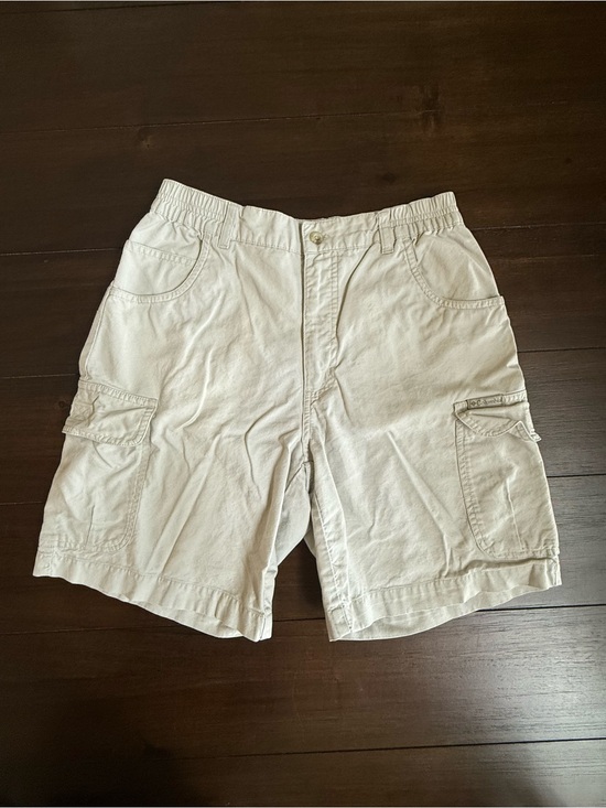 Columbia Other - Columbia Women’s Elkhorn Cargo Shorts Size 6 Tan Beige Cotton Utility Hiking